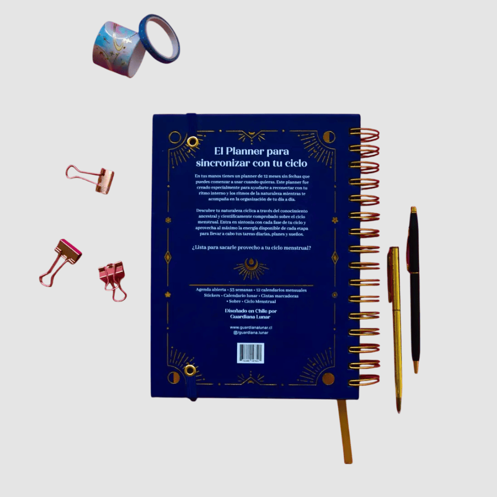 Planner "Sincroniza tu Ciclo" de Guardiana Lunar