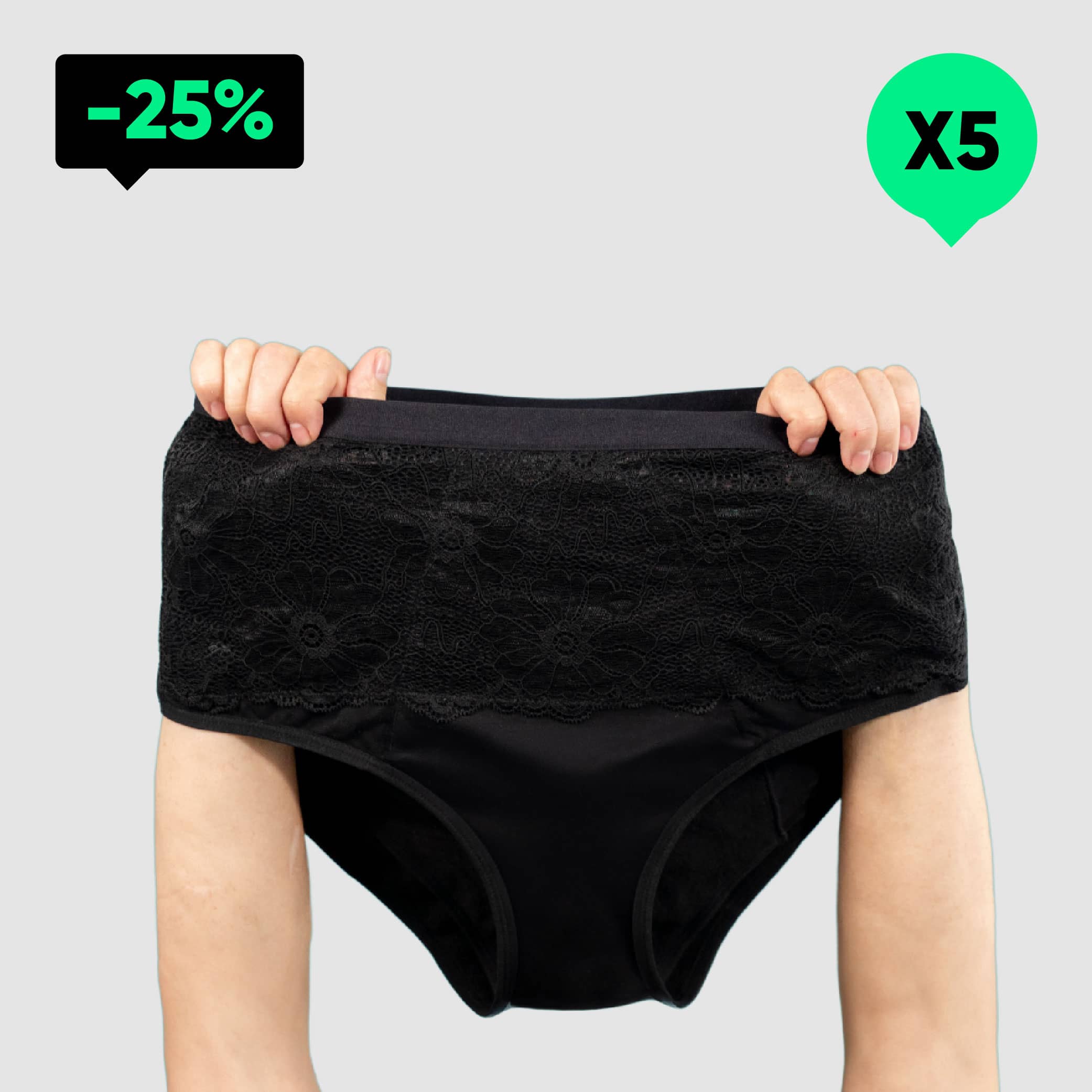 Crea tu pack de incontinencia de 5 productos *