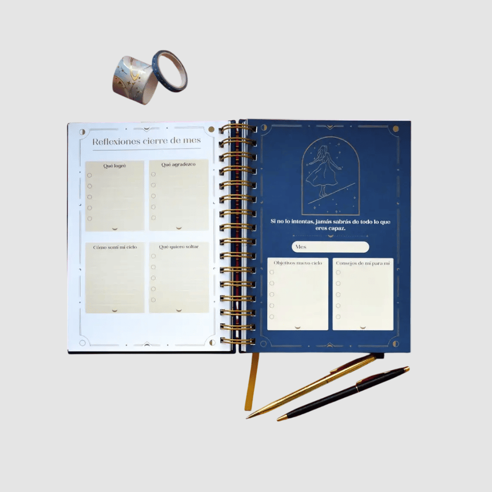 Planner &quot;Sincroniza tu Ciclo&quot; de Guardiana Lunar