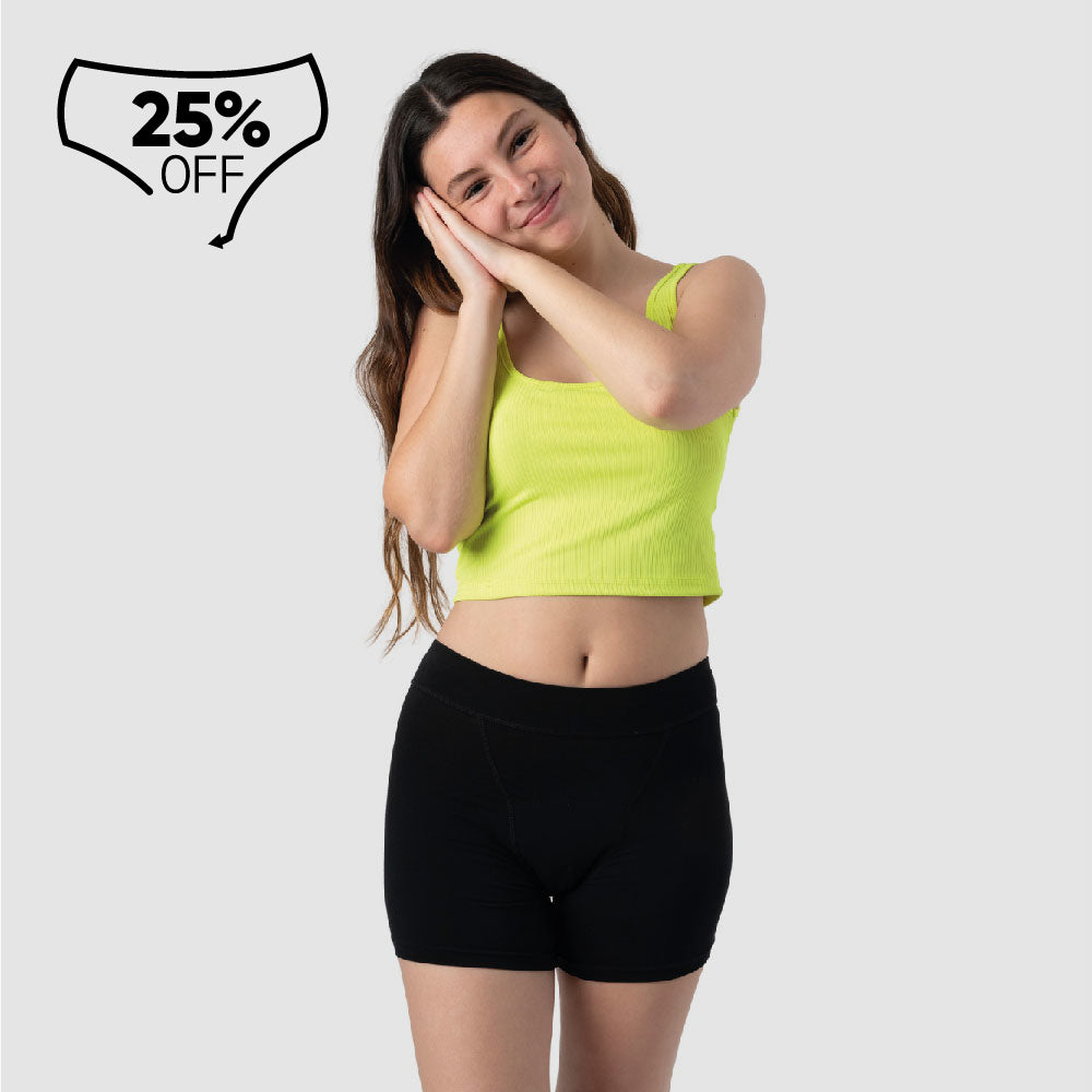 Short Largo Flujo Intenso