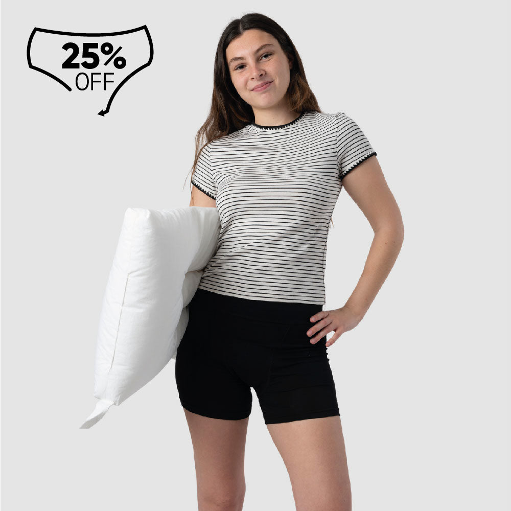 Short Largo Flujo Intenso