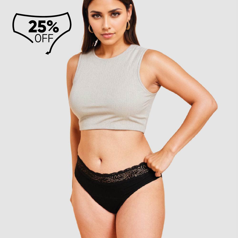 High Waist Flujo Intenso