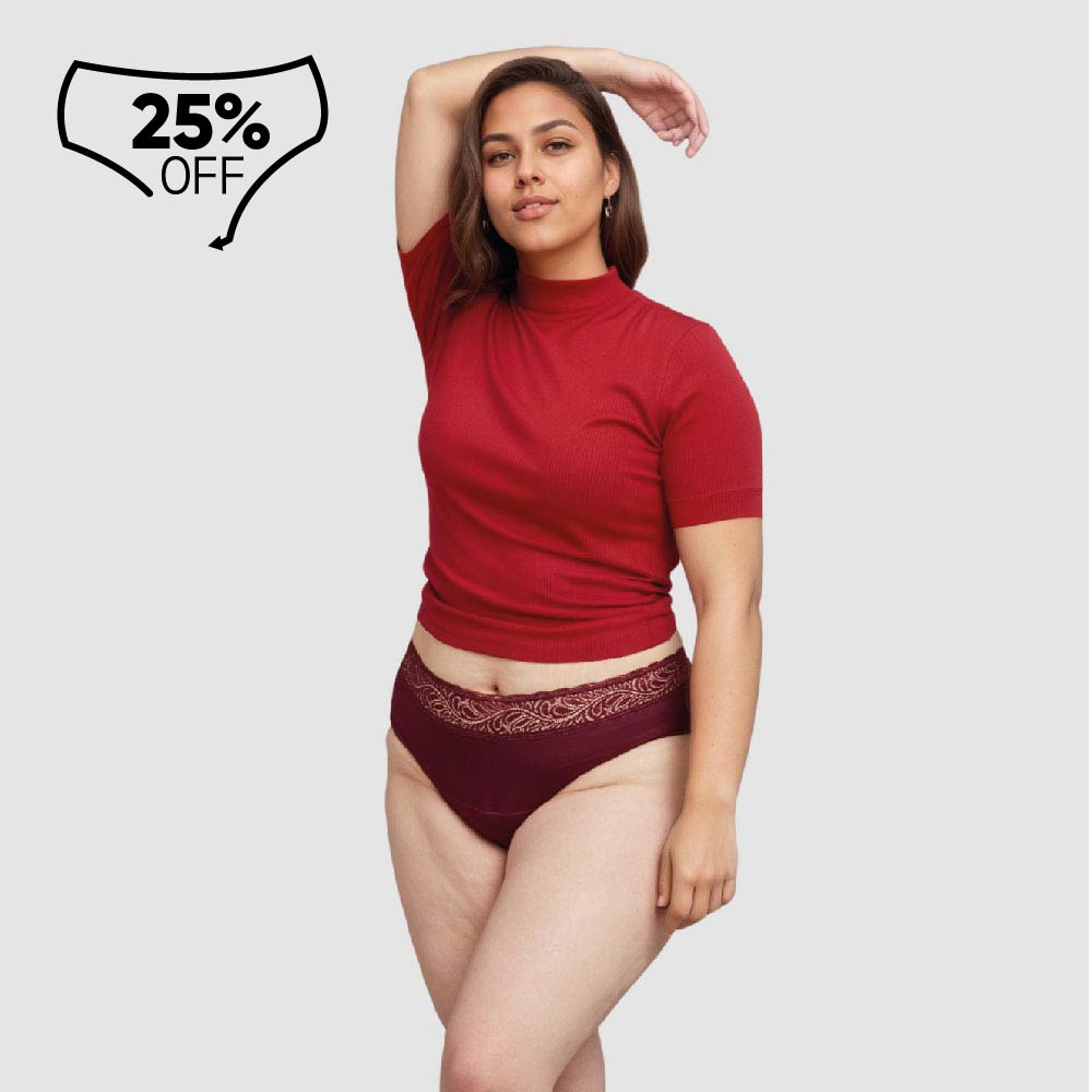 High Waist Flujo Intenso