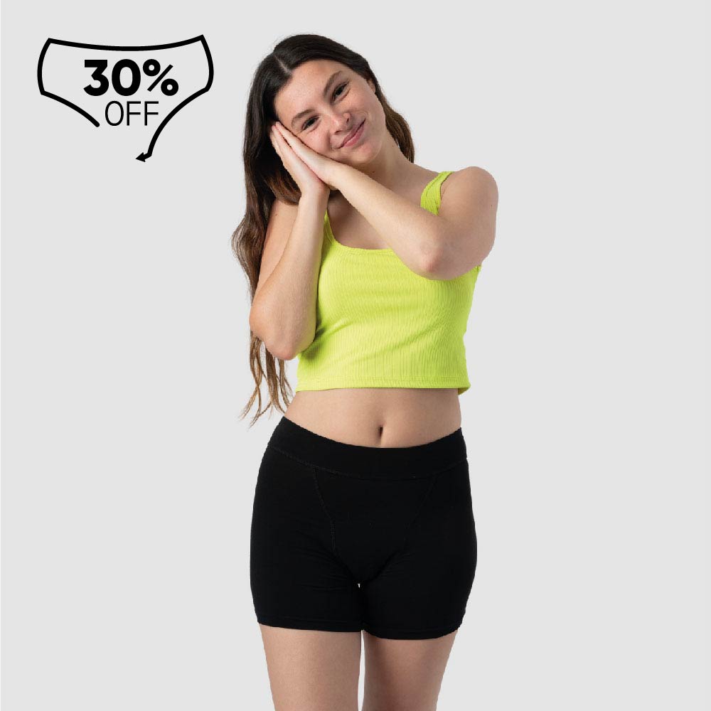 Niñas- Short Largo Flujo Intenso