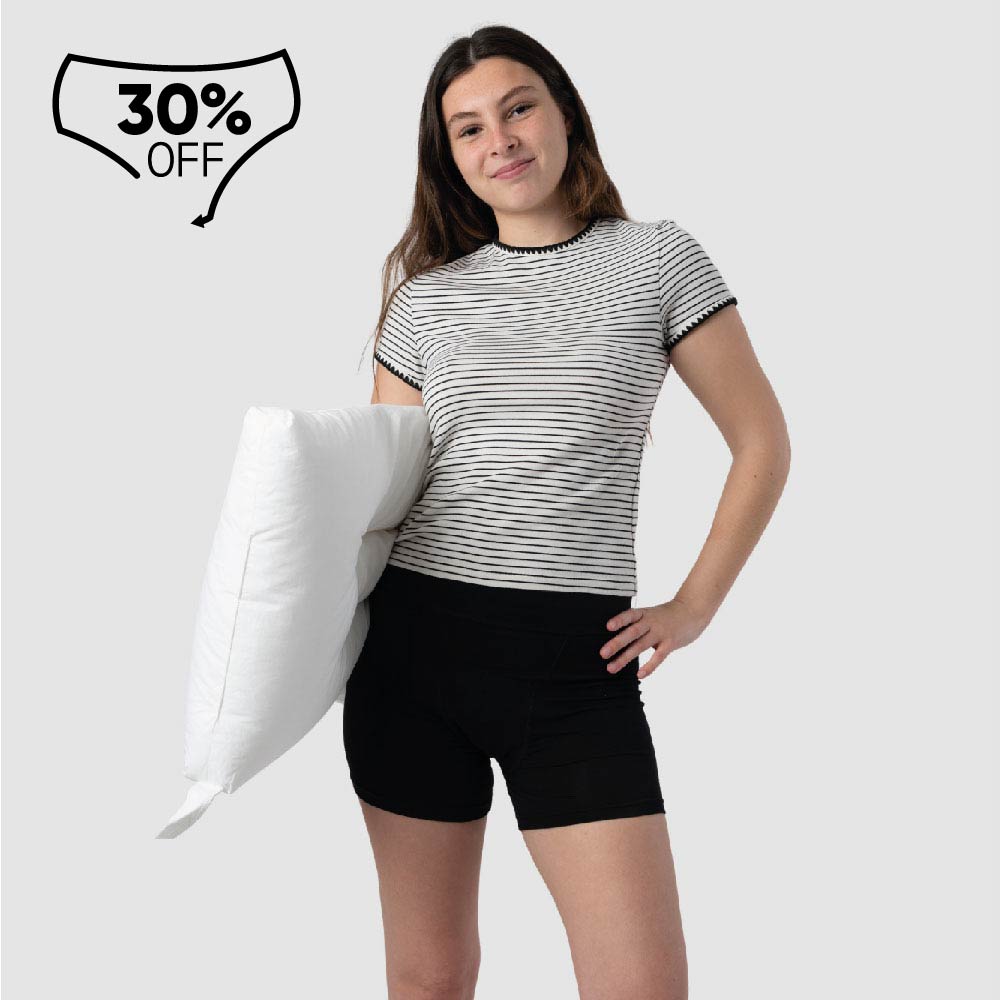 Niñas- Short Largo Flujo Intenso