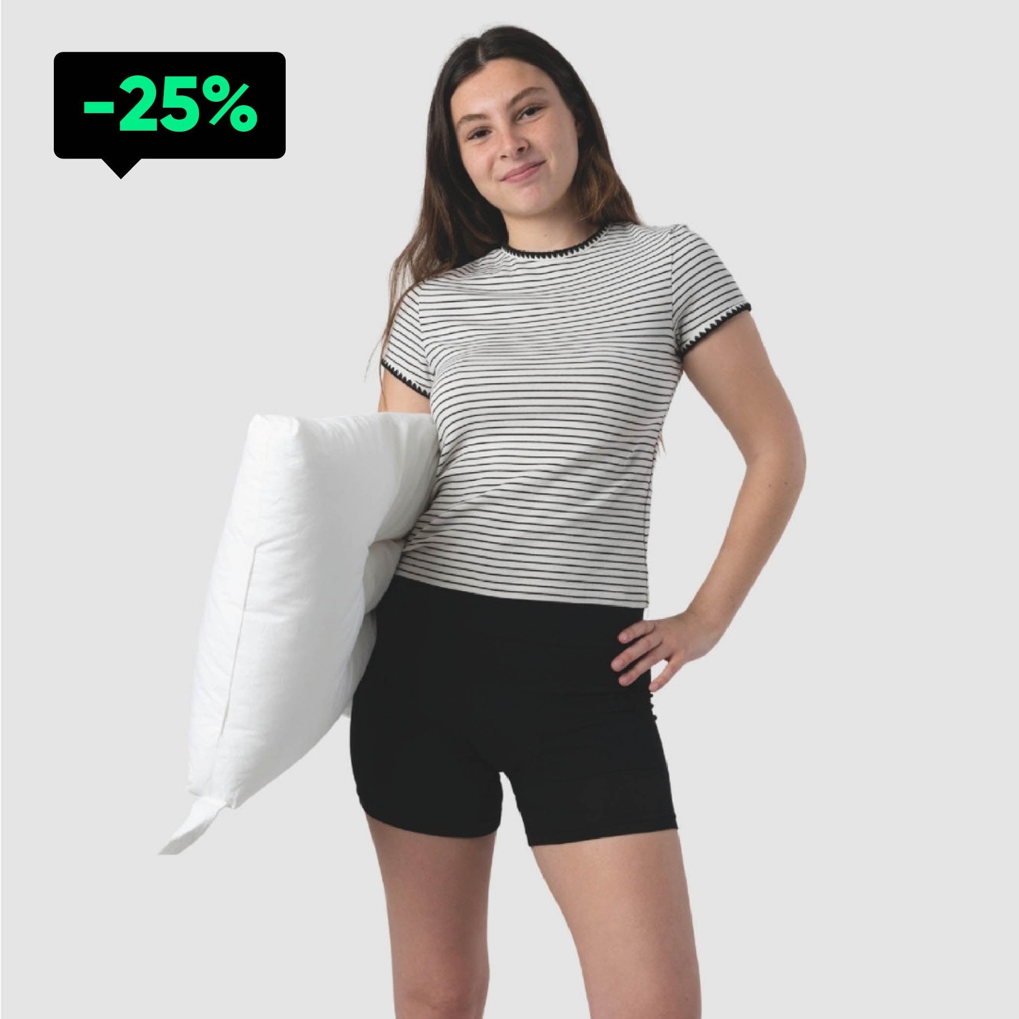 Niñas- Short Largo Flujo Intenso