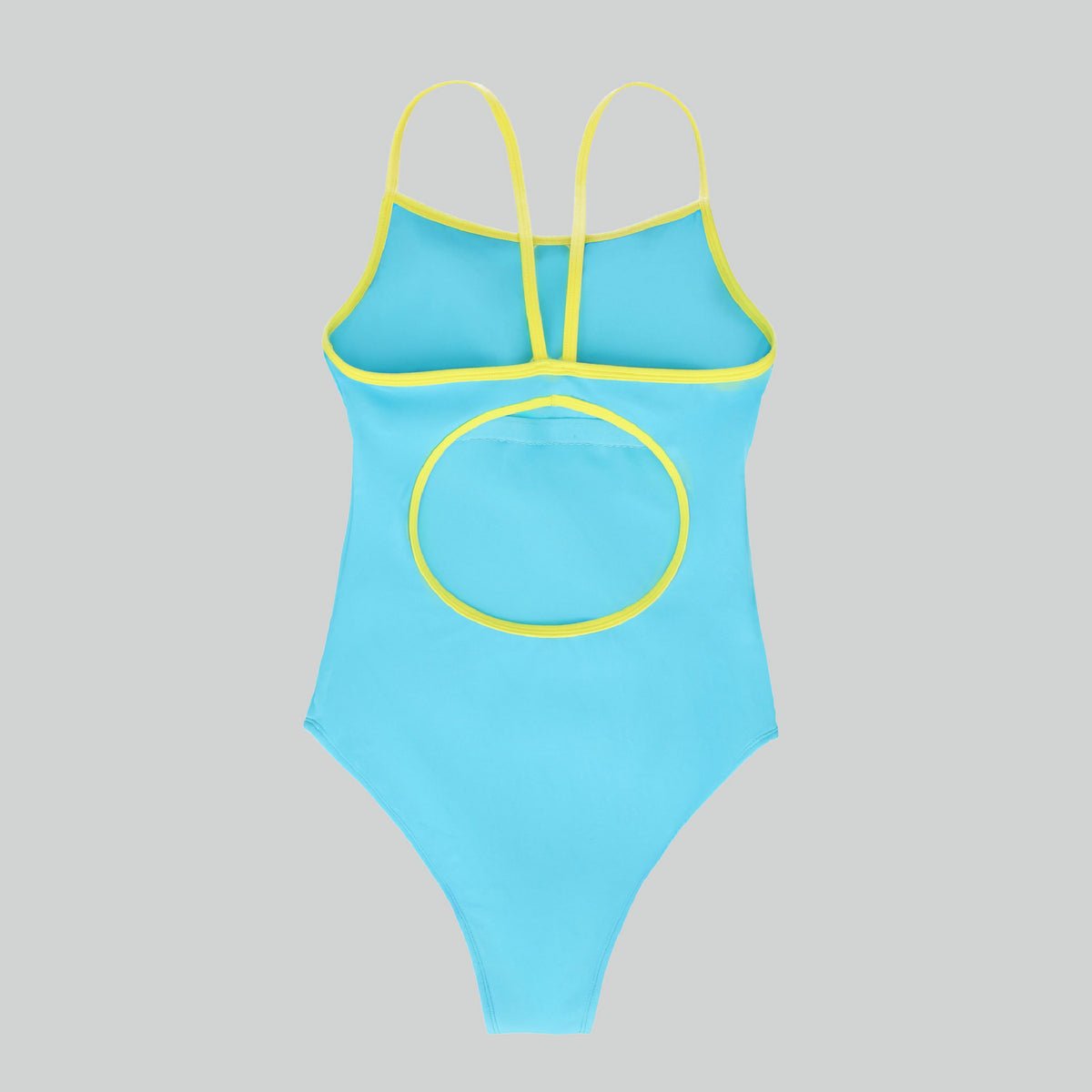 TRAJE DE BAÑO ENTERO Niñas Adolescentes Flujo Moderado, Celeste