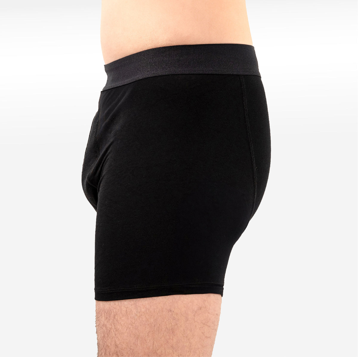 boxer incontinencia hombre, Negro, S, M, L, XL, XXL