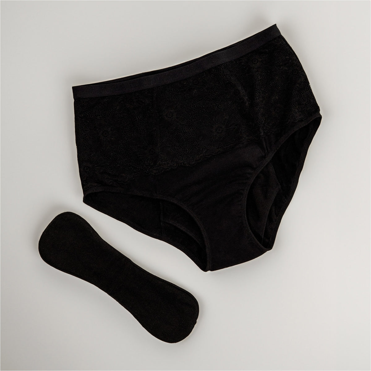 calzón incontinencia mujer, Negro, S, M, L, XL, XXL