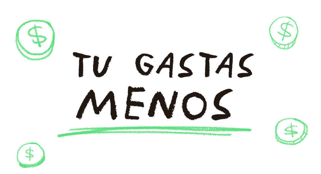 gastas menos